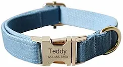 comfortable pet collars - Personalized Engraved Collar