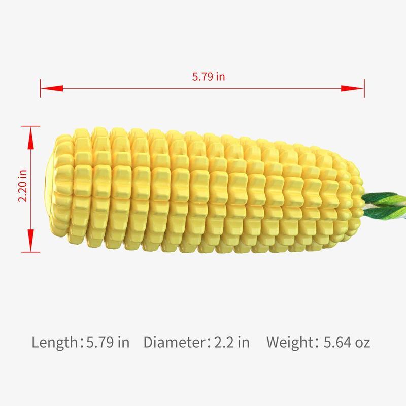 Squeaky Corn Stick Rope Chew Toy for Dogs 4 Squeaky Corn Stick Rope Chew Toy for Dogs - Image 4