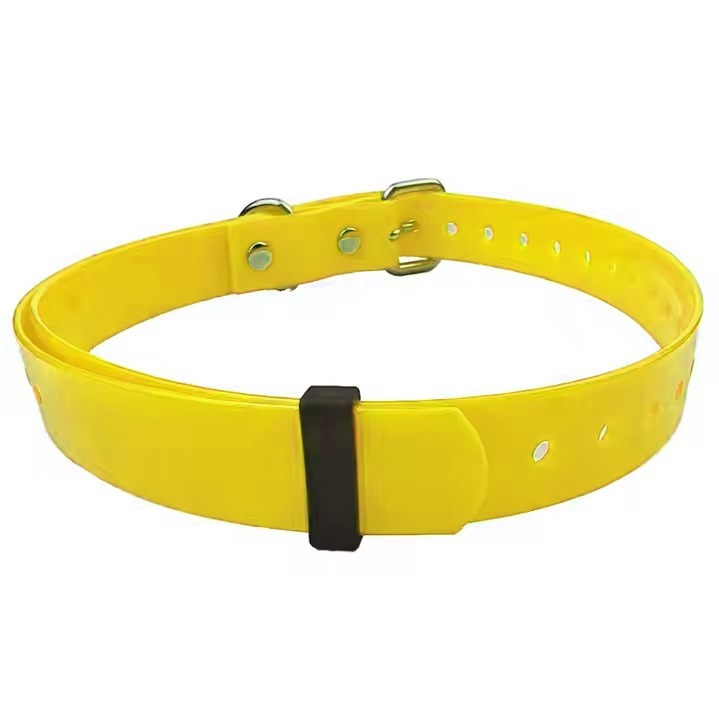 waterproof pet collars - Waterproof Dog Collar Red/Yellow