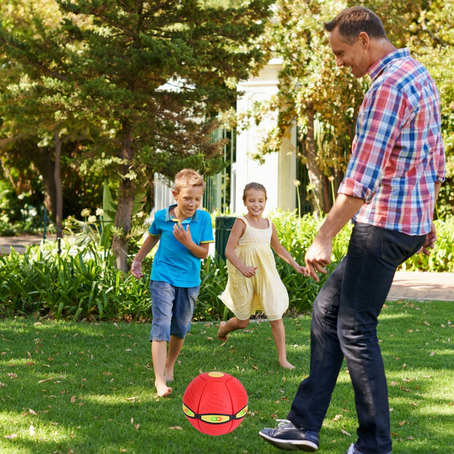 4 Pack Flying Saucer Ball Electric Colorful Flying Toy UFO Ball With LED Lights For Pet Children Outdoor Toy 8 4 Pack Flying Saucer Ball Electric Colorful Flying Toy UFO Ball With LED Lights For Pet Children Outdoor Toy - Image 8